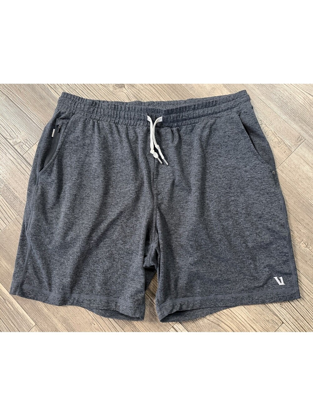 Vuori Ponto Performance Shorts Mens Size XXL Heather Gray Active Gym
